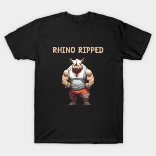 Ripped body gym motivation T-Shirt